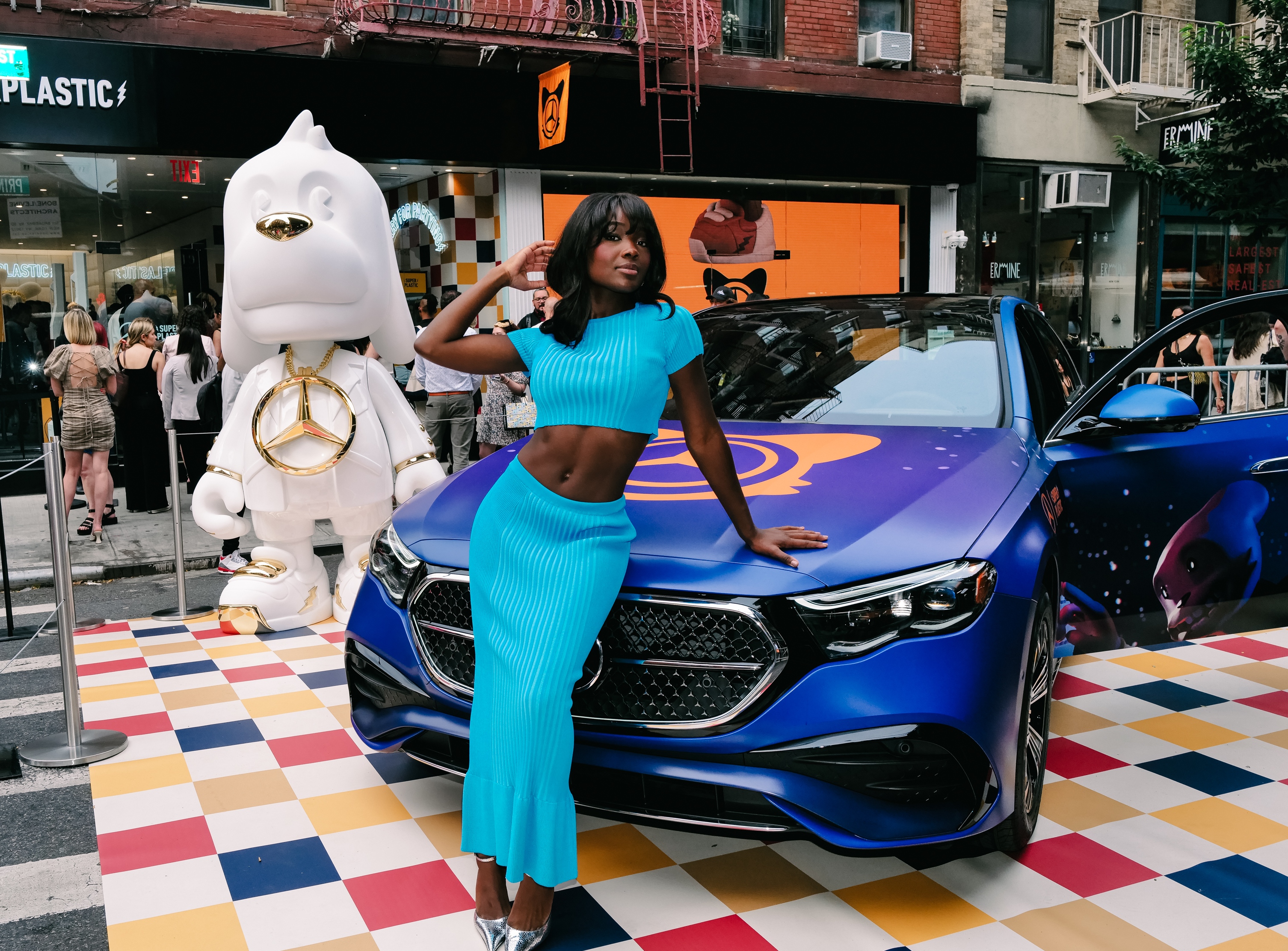 Mercedes Benz Celebrates Superplastic Collaboration was posted to the gallery